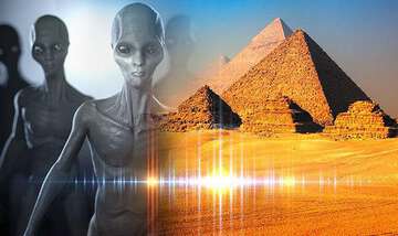 外星人與金字塔