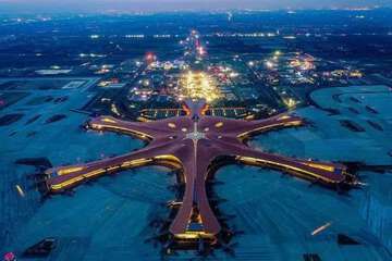 建築奇觀-北京首都國際機場
